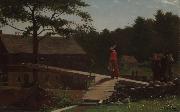 Winslow Homer Old Mill Sweden oil painting artist
